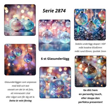 2874 - Glasunderlägg